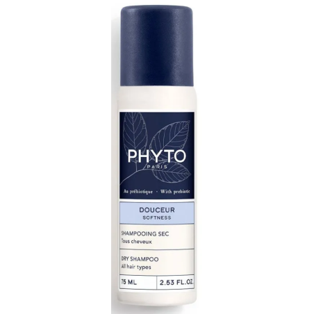 Shampooing Sec Douceur - Tous Cheveux - Phyto - 75 ml