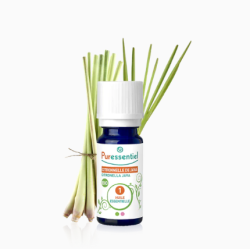 Huile Essentielle Citronnelle De Java Bio, Puressentiel 10 ml