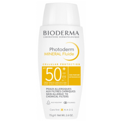 Photoderm Mineral Fluide - Peaux Allergiques - Bioderma - 75g