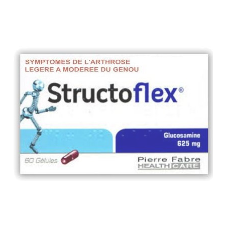 Structoflex - Knee Osteoarthritis - Glucosamine 625mg - 60 capsules