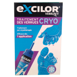  Traitement des verrues - Verruxit - Cryo - Excilor - 50 ml - Cooper
