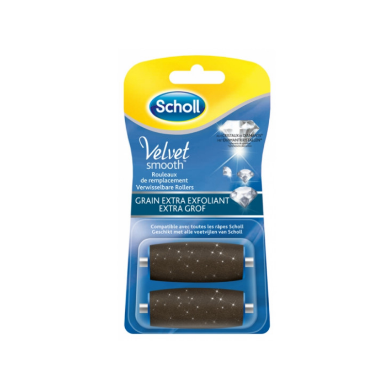 Velvet Refill - Anti-Callus Electric Rasp - Scholl - 2 Rolls
