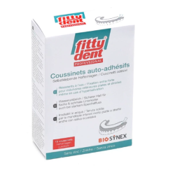 15 Adhesive Pads for Fittydent Lower Prosthesis Caltrate