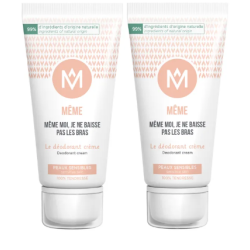 Le Déodorant Crème - Peaux Sensibles - Même - Lot De 2 X 50 ml