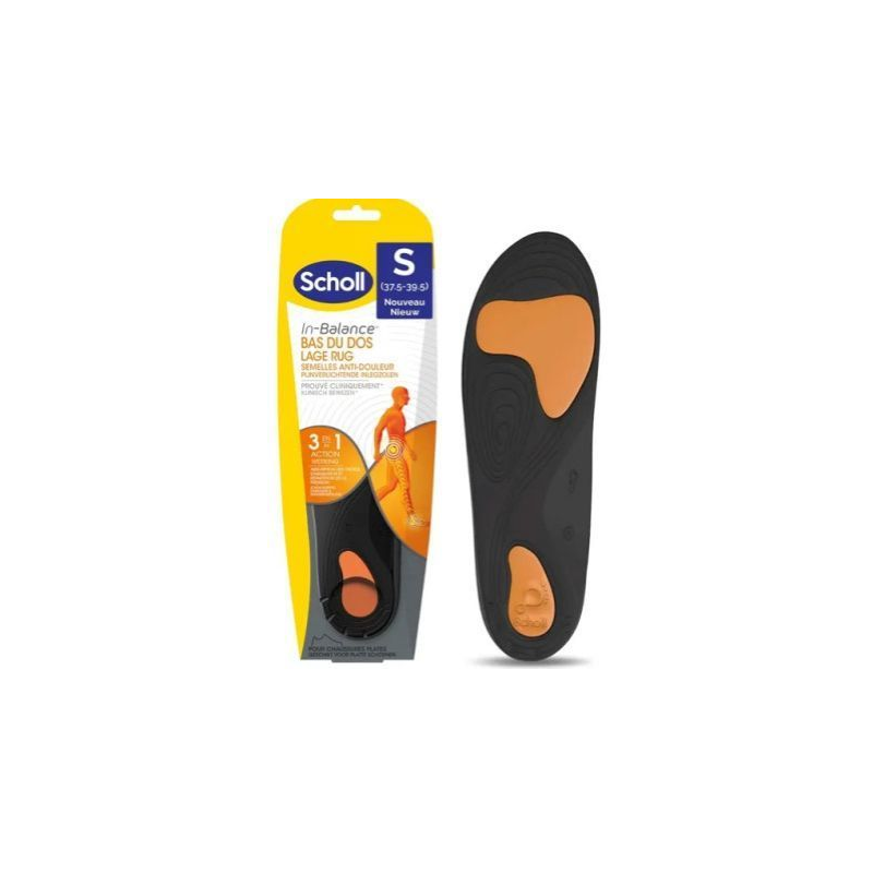 Anti-Pain Insoles - Lower Back - Scholl - 1 Pair
