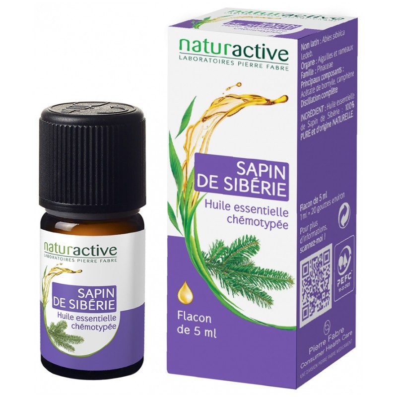 Siberian Fir Essential Oil - Naturactive - 5 ml