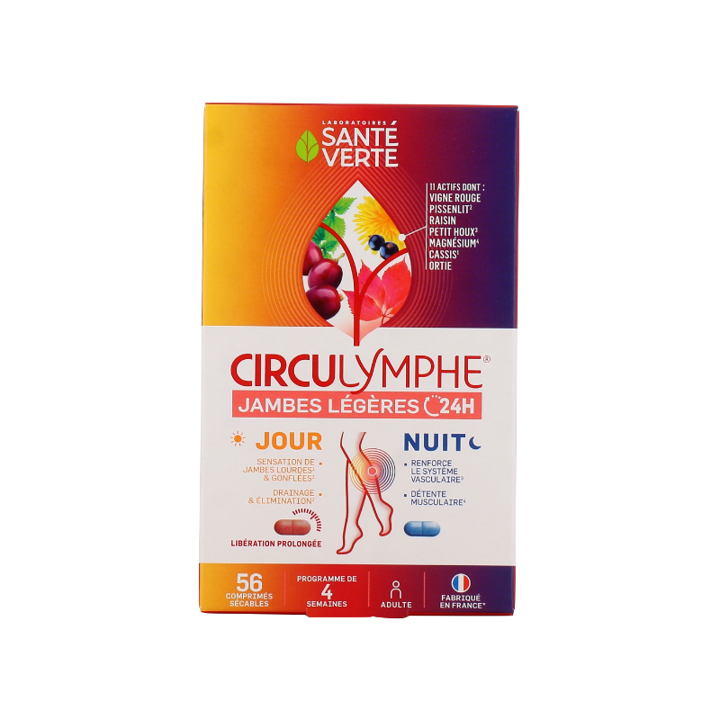 Light Legs - Day & Night - Circulymphe - 56 tablets