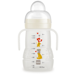 Transition +4 Months Feeding Bottle - MAM - 220 ml
