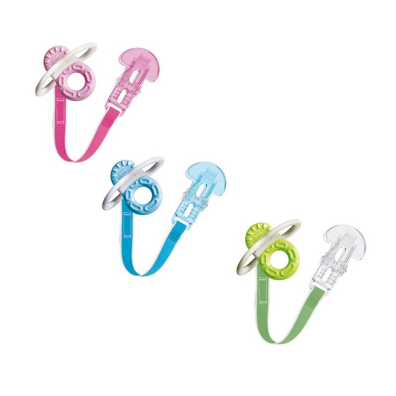 Mini Anneau de Dentition Avec Attache - Mam - +2 Mois