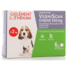 VermiScan Chiens 100mg - Vers Ronds & Plats - Clément Thékan - 6 Comprimés