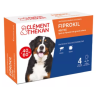Fiprokil - Antiparasitaire - Chiens de 40 kg à 60 kg - Clément Thékan - 4 Pipettes