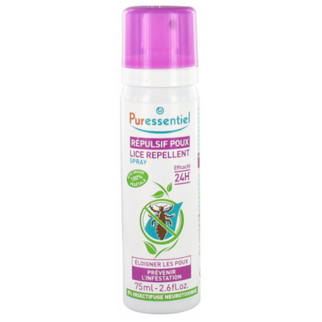 Repulsif Poux - Prévention - Puressentiel - 75 ml