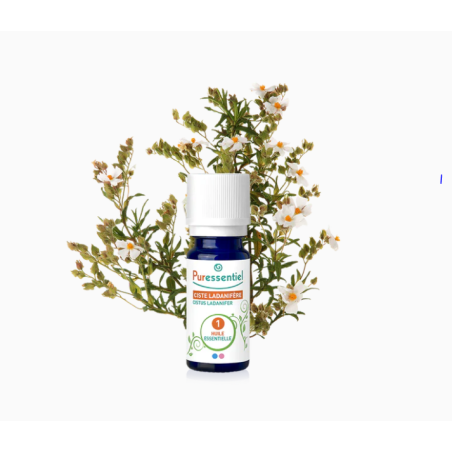Huile Essentielle Ciste Ladanifère Bio, Puressentiel, 5 ml