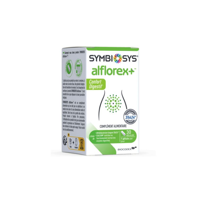Symbiosis Alflorex Au Bifidobactérium Infantis - Biocodex - 30 Gélules