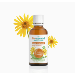 Organic Arnica Vegetable Oil - Puressentiel - 50 ml