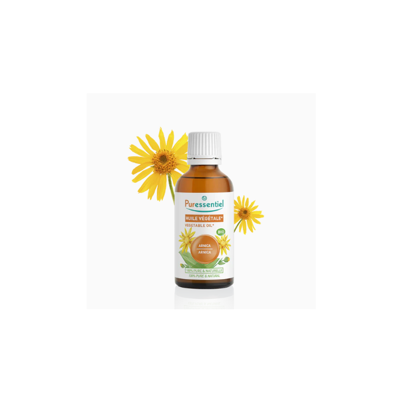 Organic Arnica Vegetable Oil - Puressentiel - 50 ml