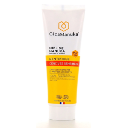 Dentifrice Gencives Sensibles - Miel de Manuka - CicaManuka - 75 ml