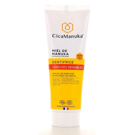Sensitive Gums Toothpaste - Manuka Honey - CicaManuka - 75 ml
