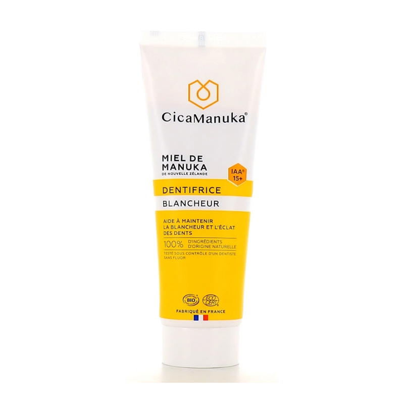 Whitening Toothpaste - Manuka Honey - CicaManuka - 75 ml