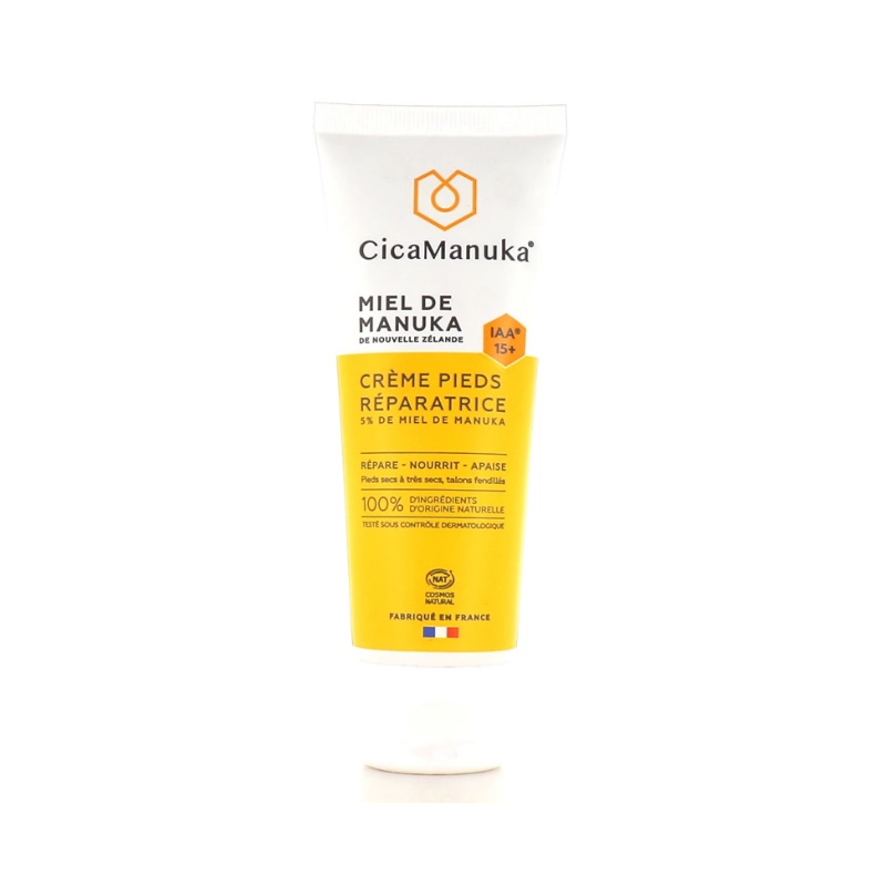 Repairing Foot Cream - Manuka Honey - CicaManuka - 75 ml