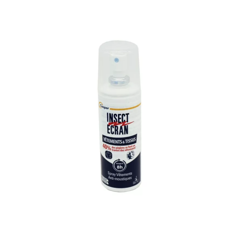 Mosquito repellent clothes spray - Clothes & Fabrics - Insect Ecran - 100 ml