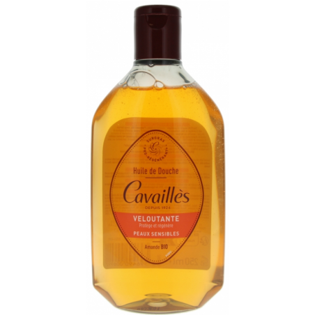 Huile de Bain et Douche Veloutante - Aux Huiles d'Argan et d'Amande - Rogé Cavaillès - 250mL