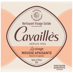 Mousse Apaisante - Nettoyant Visage Solide - Roge Cavaillès - 70g