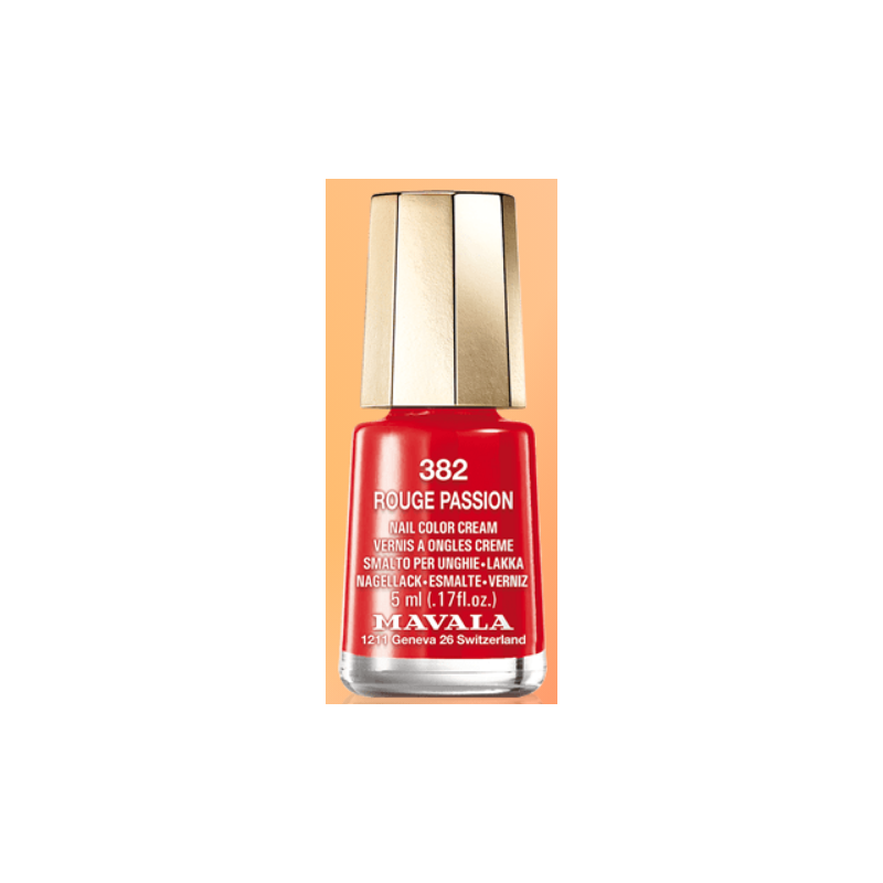 Nail Polish - Rouge Passion - n°382 - Mavala - 5ml
