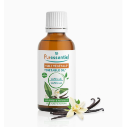 Organic Vanilla Vegetable Oil - Puressentiel - 50 ml