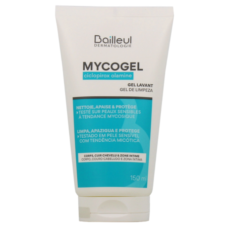Washing Gel - Cleans, soothes & protects - Mycotic - Ciclopirox Olamine - 150 ml