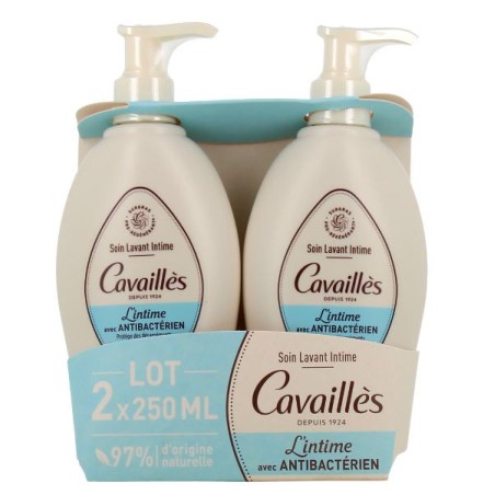 Intimate Cleansing Care - Anti-Bacterial - Protects and Relieves - Rogé Cavaillès - 2x250 ml Rogé Cavaillès