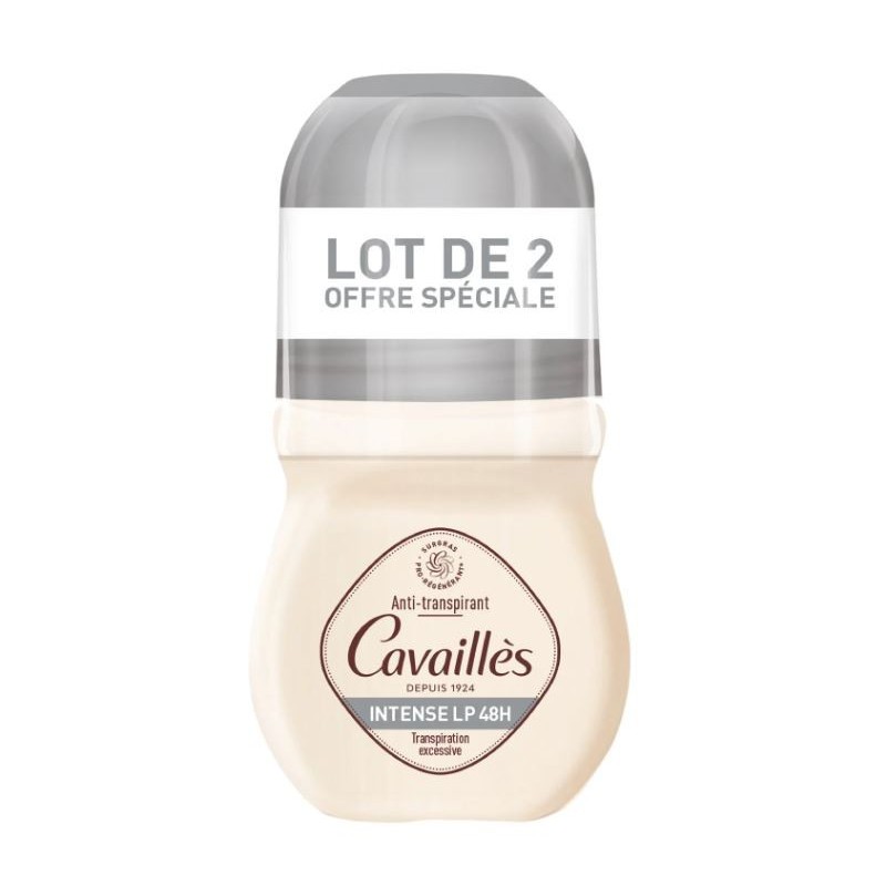 Roll on deodorant - Intense LP 48H - Rogé Cavaillès - 2X50ml