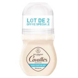 Roll on Deodorant - Fragrance Free 48H - Rogé Cavaillès - 2X50ml
