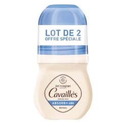 Déodorant roll on - ABSORB+ 48H - Rogé Cavaillès - 2X50ml
