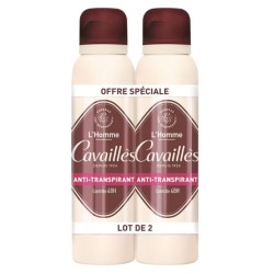 Déodorant Spray - L'Homme Anti-transpirant - Rogé Cavaillès - 2X150ml