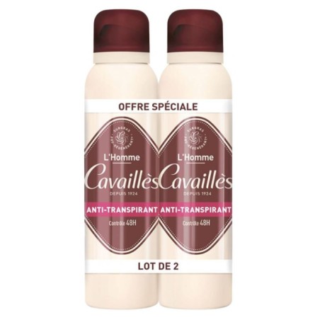 Deodorant Spray - L'Homme Antiperspirant - Rogé Cavaillès - 2X150ml