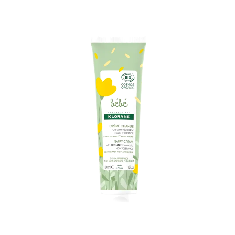 Nappy Change Cream with Organic Calendula - Klorane Baby - 100 ml