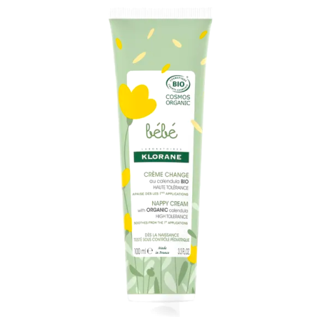 Nappy Change Cream with Organic Calendula - Klorane Baby - 100 ml