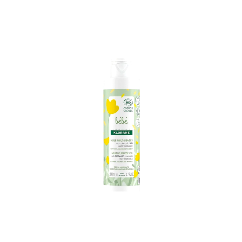 Huile Multi-Usages au Calendula Bio - Klorane Bébé - 200 ml
