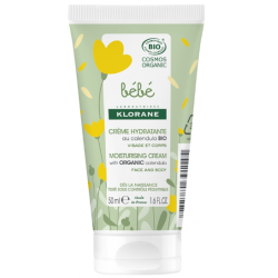 Crème Hydratante au Calendula Bio - Visage & Corps - Klorane Bébé - 50 ml
