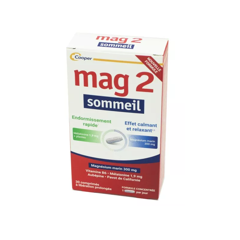 Mag 2 Sleep - Fast Sleep - 30 Tablets Cooper