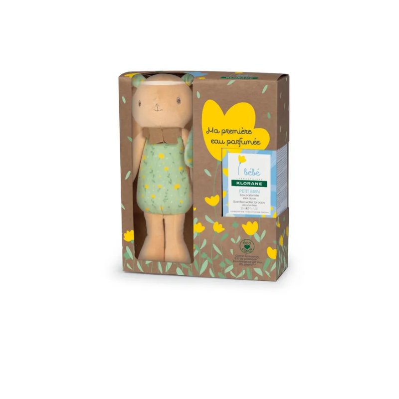 Coffret Lapin & Eau Parfumée Sans Alcool - 50ml - Klorane - Klorane