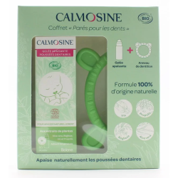Calmosine - Soothing Jelly for Dental Outbreaks - Bottle of 60 doses + Teether