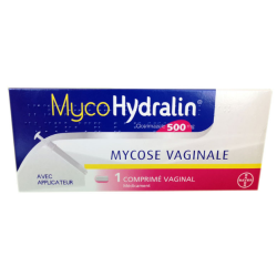 Vaginal Mycosis - Clotrimazole 500 mg - Vaginal Tablet With Applicator - MycoHydralin - 1 Tablet