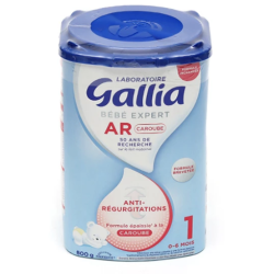 Anti-Regurgitation Milk - Carob - 0 to 6 Months - Gallia - 800g