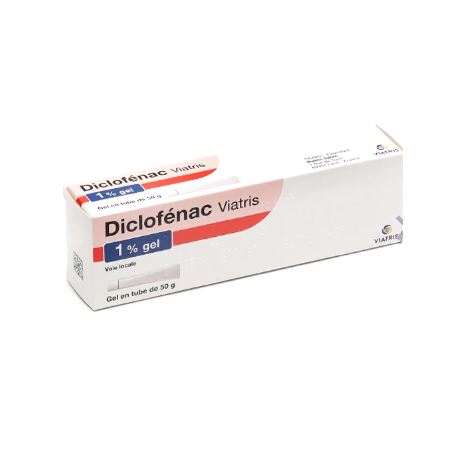 Diclofenac 1 % - Gel anti-inflammatoire - Viatris - 50g