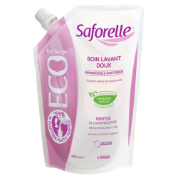 Eco Refill - Gentle Cleansing Care - Irritations & Daily - Saforelle - 400 ml