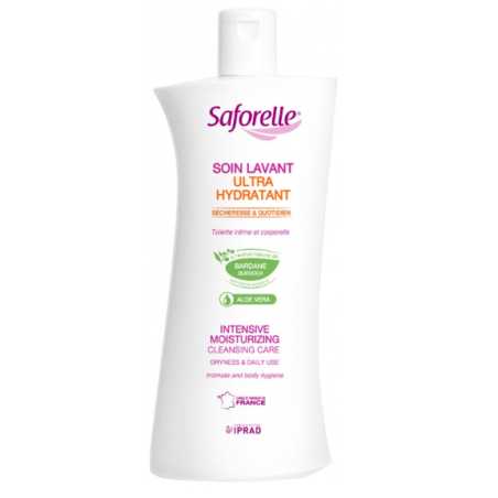 Ultra Moisturizing Cleansing Care - Dryness & Daily - Saforelle - 500 ml