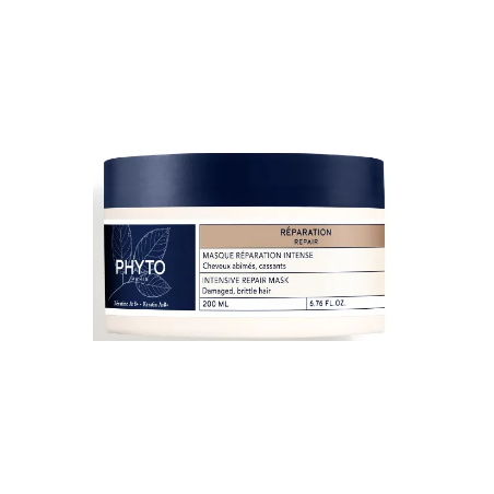 Masque Réparation Intense - Cheveux Abimés, Cassants - Phyto - 200 ml