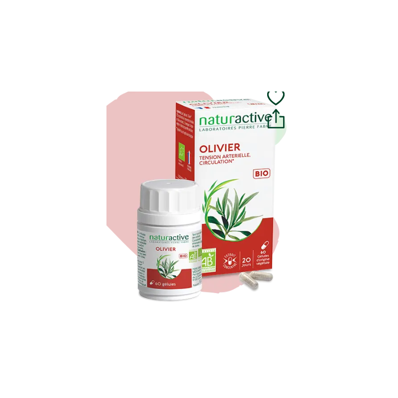 Olivier Bio - Blood Pressure - Naturactive - 60 Capsules